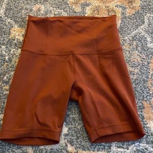 6” align Lululemon Shorts
